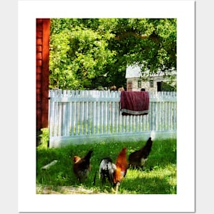 Housekeepers - Laundry Hanging on Fence Posters and Art